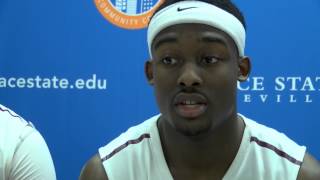 AHSAA CLASS 3A BOYS NORTHWEST REGIONAL POST GAME 2182015 [upl. by Raynor]