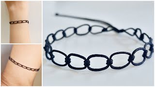 DIY easy make bracelet amp anklet [upl. by Etterual]