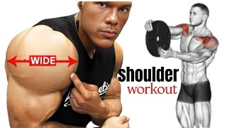 Best Wide Shoulder Exercises  Shoulders Workout [upl. by Hyman398]