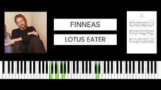 FINNEAS  Lotus Eater BEST PIANO TUTORIAL amp COVER [upl. by Battat750]