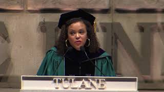 Jesmyn Ward at Tulane Commencement 2018 [upl. by Ennoved]