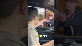 Burger king worker enjoyed the new mcdonalds item shortvideos viralvideos wholesome [upl. by Africah]