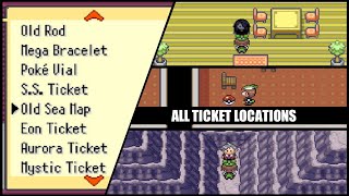 How to Obtain All Tickets in Pokémon Elite Redux 21 [upl. by Sirrom299]