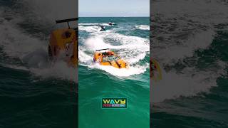 Jet Car vs Haulover Inlet How did it do  Wavy Boats [upl. by Prud153]