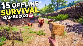 Top 15 Best Offline Survival Games for Android amp iOS 2023 [upl. by Erickson]