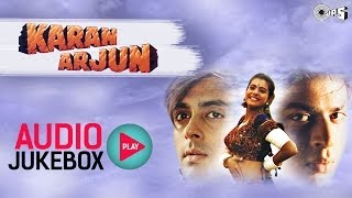 Karan Arjun  Full Songs Jukebox  Shahrukh Salman Kajol Mamta  Rajesh Roshan  Nonstop Music [upl. by Ax925]