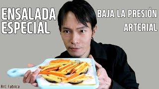 Baja la Presión Arterial con esta ENSALADA de 3 Ingredientes Mágicos [upl. by Ahcsropal]