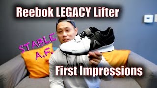 Reebok Legacy Lifters First Impressions [upl. by Anaiek]