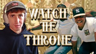 KANYE SUPERFAN REACTS TO WATCH THE THRONE  quot Watch The Thronequot First Reaction [upl. by Yulma]