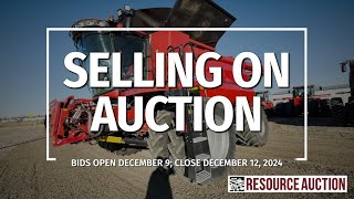 SELLING ON AUCTION  2022 Case IH 9250 Axial Flow RWD combine [upl. by Licna]