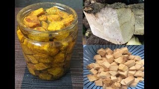 ওলকচুৰ আছাৰ ৷ Oal Pickle  Assamese pickle recipe I Asar Recipe in Assamese I Oal Kochu Recipe [upl. by Anelys]