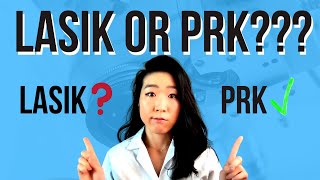 LASIK vs PRK  Eye MD compares LASIK and PRK refractive eye surgery [upl. by Yrrum]