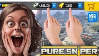 pure sniper mod apk unlimited money and gold latest versionpure sniper killer tunes  samgemarz24 [upl. by Enrobyalc93]