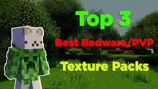 Top 3 BEST 32x Texture Packs of ALL TIME  189 BedwarsPvP 32x Texture Packs  FPS Boost [upl. by Nageek]