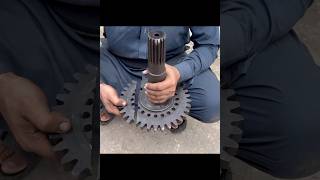 Amazing Technique How Pro Mechanic Rebuild Broken Gear Shafts [upl. by Eseer]