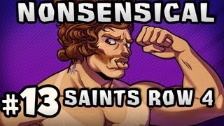 DUBSTEP GUN ARRIVAL  Nonsensical Saints Row IV wNova amp Sp00n Ep13 [upl. by Nalaf]