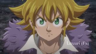 Meliodas And Tristan Vs Chaos Arthur  Telescope AMV [upl. by Pederson76]