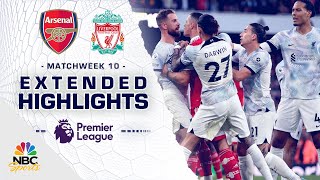 Arsenal v Liverpool  PREMIER LEAGUE HIGHLIGHTS  1092022  NBC Sports [upl. by Yliab]