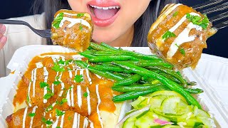 ASMR MANIC MEATBALLS SWEDISH FOOD  MUKBANG  EATING SOUNDS  ASMR PHAN [upl. by Haraf936]