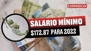 AUMENTARÁ SALARIO MÍNIMO a 17287 para 2022  ÚLTIMAS NOTICIAS [upl. by Aihtibat783]