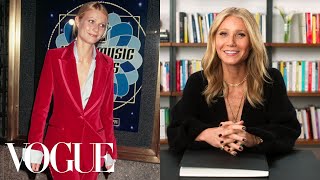 Gwyneth Paltrow Breaks Down 13 Looks From 1995 to Now  Life in Looks  Vogue [upl. by Citron916]