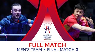 FULL MATCH  MA Long vs GAUZY Simon  MT F  ITTFWorlds2024 [upl. by Priscilla]