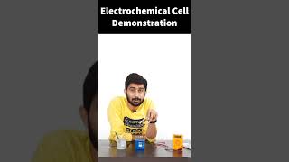 12th Chemistry  Experiment  Electrochemical Cell  Galvanic Cell  Ajay Jadeja [upl. by Lerud]