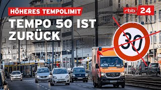 Tempolimit CDU kippt Tempo 30 auf dutzenden Berliner Straßen [upl. by Gibbon388]