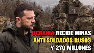 EEUU envía MINAS EXPLOSIVAS antimilitares a Ucrania en nueva ayuda militar de 270 millones [upl. by Erdnaed]