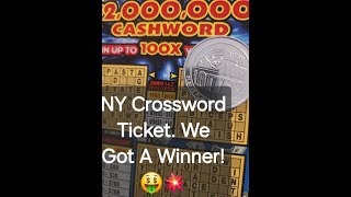 We Won On This 20 Crossword Ticket  LottoManny 💥 💥 [upl. by Talyah]