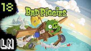 Lets Play Bad Piggies 18  The L Car patent pending [upl. by Flita335]