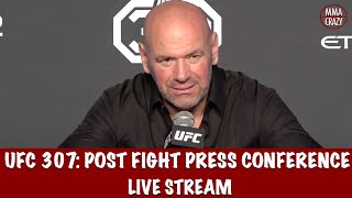 UFC 307 Pereira vs Rountree Jr Post Fight Press Conference Live Stream [upl. by Aramahs]