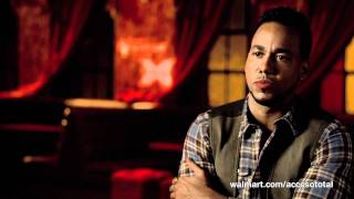 Romeo Santos on Acceso Total  His son Alex [upl. by Eniamrehc]