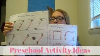 Preschool Activity Ideas [upl. by Kinimod]