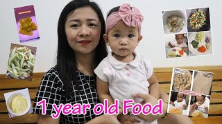 Healthy Meal Ideas for 1 year old l Cassies Foods [upl. by Haldas332]