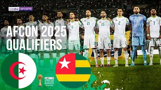 Algeria vs Togo  AFCON 2025 Qualifiers HIGHLIGHTS  101024  beIN SPORTS USA [upl. by Annavaig]