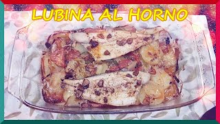 LUBINA AL HORNO CON MAJADO DE AJOS Y PIMENTÓN DE LA VERA ¡RECETA EXQUISITA ¡Y SUGERENCIA NAVIDEÑA [upl. by Marquez]