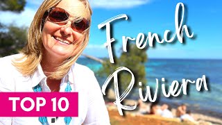 TOP 10 places to visit in French Riviera Nice Monaco Cannes…  French Riviera Travel Guide [upl. by Nojed]