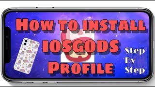 How to Install IOSGODS App Profile on iPhonestep by step [upl. by Allimac]