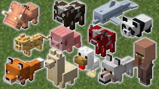 How To Breed ALL Mobs In Minecraft  The Ultimate Breeding Guide [upl. by Rehctelf]