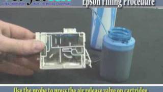 Inkjet Cartrdige Refilling  Epson [upl. by Ainekahs]