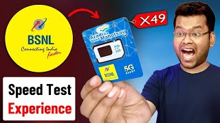 BSNL Sim Price PORT Speed Test Youtube Play Test amp Call Quality Test  BSNL Network Problem [upl. by Brothers138]