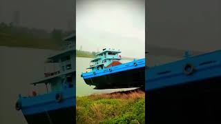 NORTH SEA Scariest BIG SHIP Launches 😱 shorts scary bigships northsea ocean launches [upl. by Hippel400]