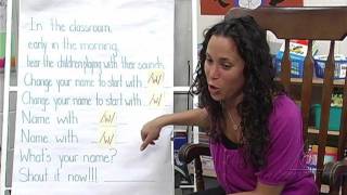 Silly Names Song Building Phonemic Awareness [upl. by Barnebas]