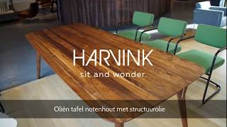 Houten tafel in de olie zetten  onderhoud houten tafel [upl. by Asecnarf]