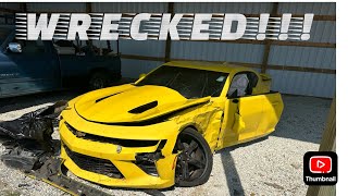 This Camaro SS took a serious pounding Brown’s Wrecker Service WalkAround Oct 13 2024 😮 😮 😮 [upl. by Ylloj]