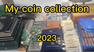 My Coin Collection 2023 Update coincollecting [upl. by Auoy561]