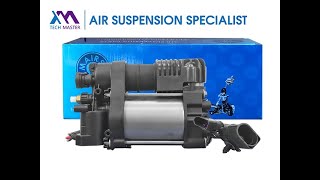 Tech Master TMAIRSUS Air Compressor for Porsche Cayenne Touareg Macan and Hyundai 7P0616006 [upl. by Waechter]