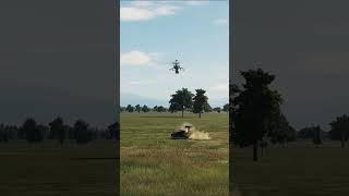 Czech Mi24P Helicopter Attacks German Wiesel AntiAircraft  DCS [upl. by Ahsinev]