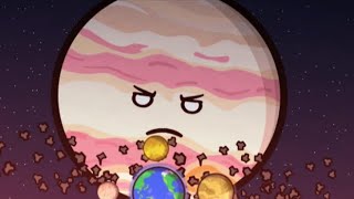 Jupiter discovers Ganymedes plan now seriously xd fan animation solarballs [upl. by Nyl]